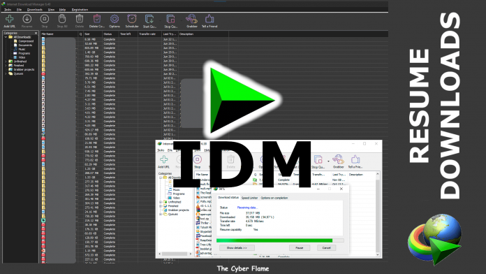 Resume IDM Downloads Easily - Continue Broken, Corrupted or Expired Internet Download Manager Files. How to Fix IDM Resume Not Working - Internet Download Manager Fix