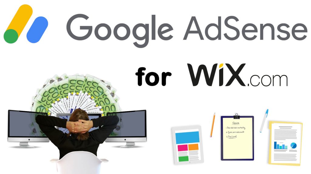 How to add Google AdSense to Wix. How to monetize Wix website. how to add ads to your wix website. add google adsense to wix
