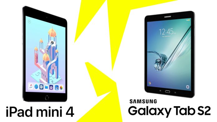 Samsung Galaxy Tab S2 vs iPad Mini 4